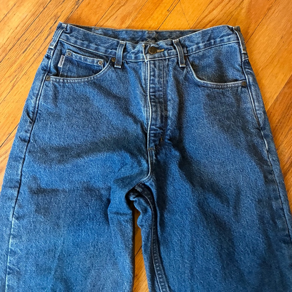 Men’s Carhartt Insulated Jeans - 32x34 - Picture 4 of 11